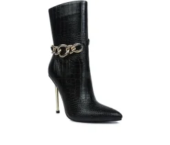 Women's London Rag Nicole Stiletto Booties