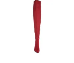 Women's London Rag No Calm Over The Knee Stiletto Boots