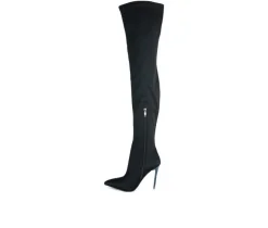 Women's London Rag No Calm Over The Knee Stiletto Boots