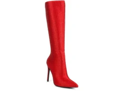 Women's London Rag Pipette Knee High Stiletto Boots