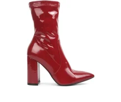 Women's London Rag Pluto Mid Calf Heeled Booties