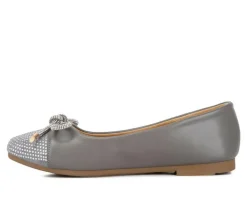 Women's London Rag Rhinestone Toe Cap Flats