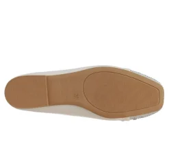 Women's London Rag Rhinestone Toe Cap Flats