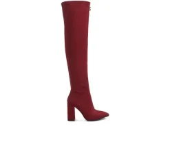 Women's London Rag Ronettes Over The Knee Heeled Boots