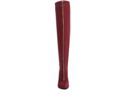 Women's London Rag Ronettes Over The Knee Heeled Boots