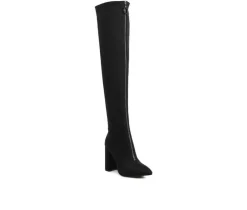 Women's London Rag Ronettes Over The Knee Heeled Boots