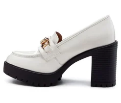 Women's London Rag Sachs Platform Heeled Loafers