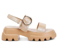 Women's London Rag Silas Wedges