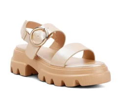 Women's London Rag Silas Wedges