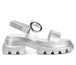 Women's London Rag Silas Wedges