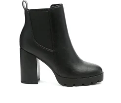 Women's London Rag Sonia Block Heel Booties
