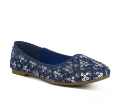 Women's London Rag Sujet Flats