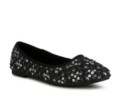 Women's London Rag Sujet Flats