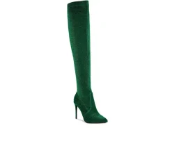Women's London Rag Tigerlily Over The Knee Stiletto Boots