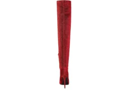 Women's London Rag Tigerlily Over The Knee Stiletto Boots