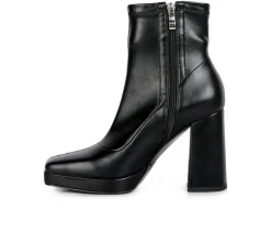 Women's London Rag Tintin Block Heel Booties