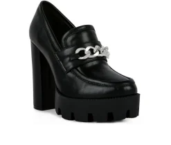 Women's London Rag Y2K High Platform Heeled Loafers