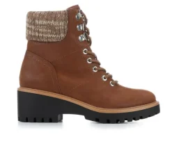 Women's MIA Georgiy Combat Block-Heeled Boots