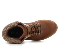 Women's MIA Georgiy Combat Block-Heeled Boots