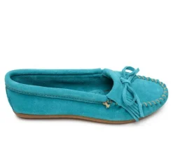 Women's Minnetonka Kilty Moccasins