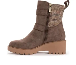 Women's MUK LUKS Finley Faith Heeled Winter Booties