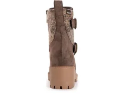 Women's MUK LUKS Finley Faith Heeled Winter Booties