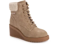 Women's MUK LUKS Sky Solange Wedge Booties