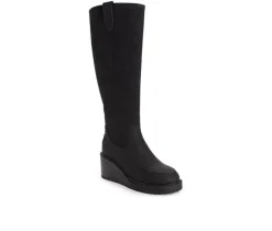 Women's MUK LUKS Sloane Knee High Wedge Boots