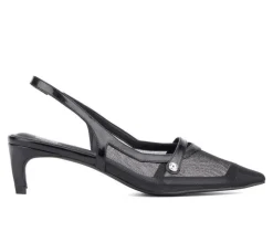 Women's New York and Company Kristie Slingback Pumps