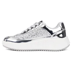 Women's New York and Company Tana Wedge Platform Sneakers