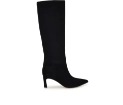 Women's Nine West Lorthey Wide Calf Boot Knee High Boots