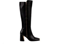 Women's Ninety Union Link Knee High Heeled Boots