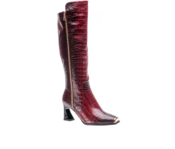 Women's Ninety Union London Knee High Heeled Boots