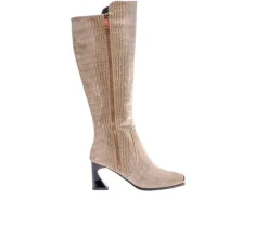 Women's Ninety Union London Knee High Heeled Boots