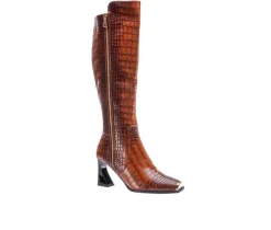 Women's Ninety Union London Knee High Heeled Boots