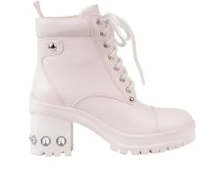 Women's Ninety Union Thunder Heeled Combat Boots