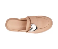 Women's Olivia Miller Heart Lugged Clogs