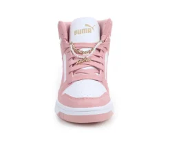 Women's Puma Rebound High-Top Sneakers