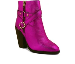 Women's Rag & Co Cat-Track Heeled Booties