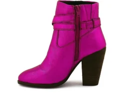 Women's Rag & Co Cat-Track Heeled Booties