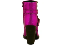 Women's Rag & Co Cat-Track Heeled Booties