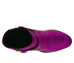 Women's Rag & Co Cat-Track Heeled Booties