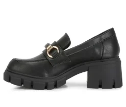 Women's Rag & Co Evangeline Lugged Loafers