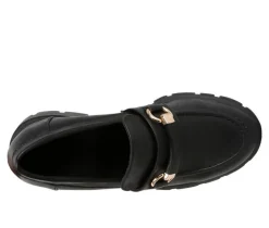 Women's Rag & Co Evangeline Lugged Loafers