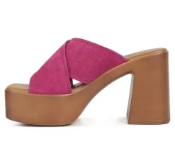 Women's Rag & Co Matrix Platform Heeled Sandals