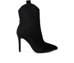 Women's Rag & Co Nat Love Stiletto Cow Girl Booties