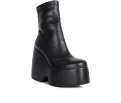 Women's Rag & Co Purnell Wedge Platform Booties