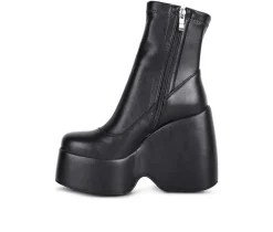 Women's Rag & Co Purnell Wedge Platform Booties