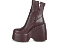 Women's Rag & Co Purnell Wedge Platform Booties