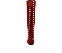 Women's Rag & Co Sleet-Slay Lace Up Knee High Boots